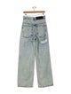 The Mannei High-Rise Wide Leg Jeans