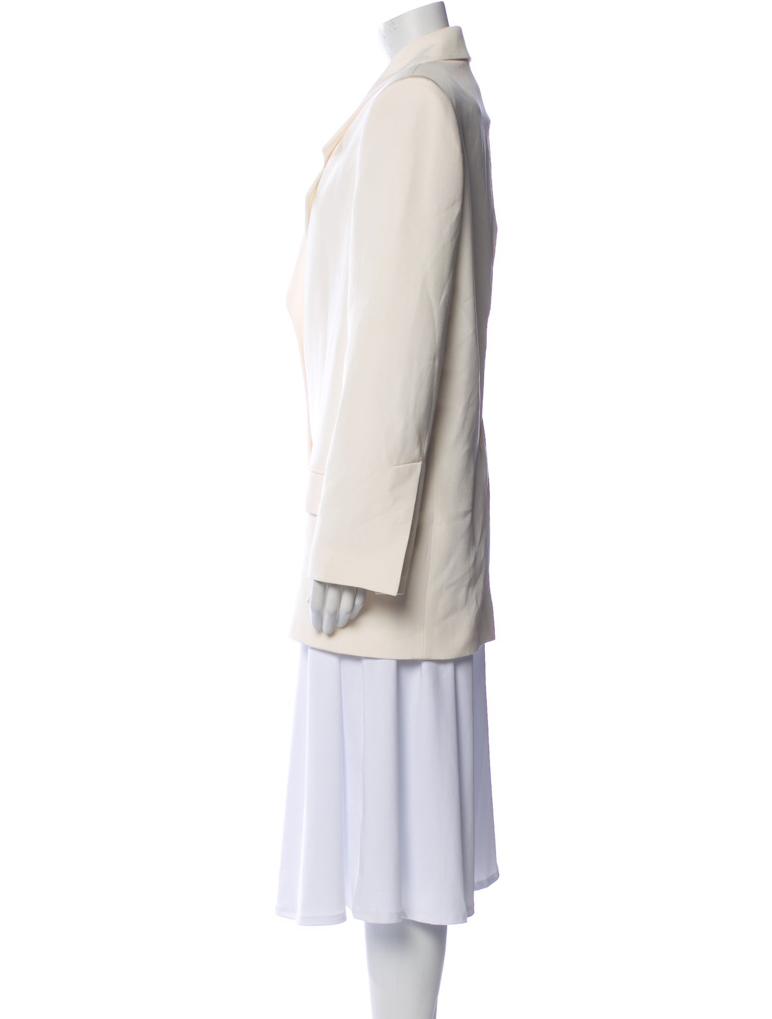 The Mannei Silk Blazer