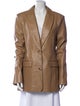 The Mannei Leather Blazer