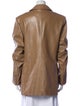 The Mannei Leather Blazer