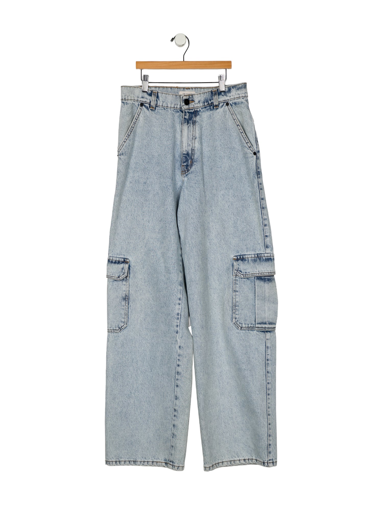 The Mannei High-Rise Wide Leg Jeans