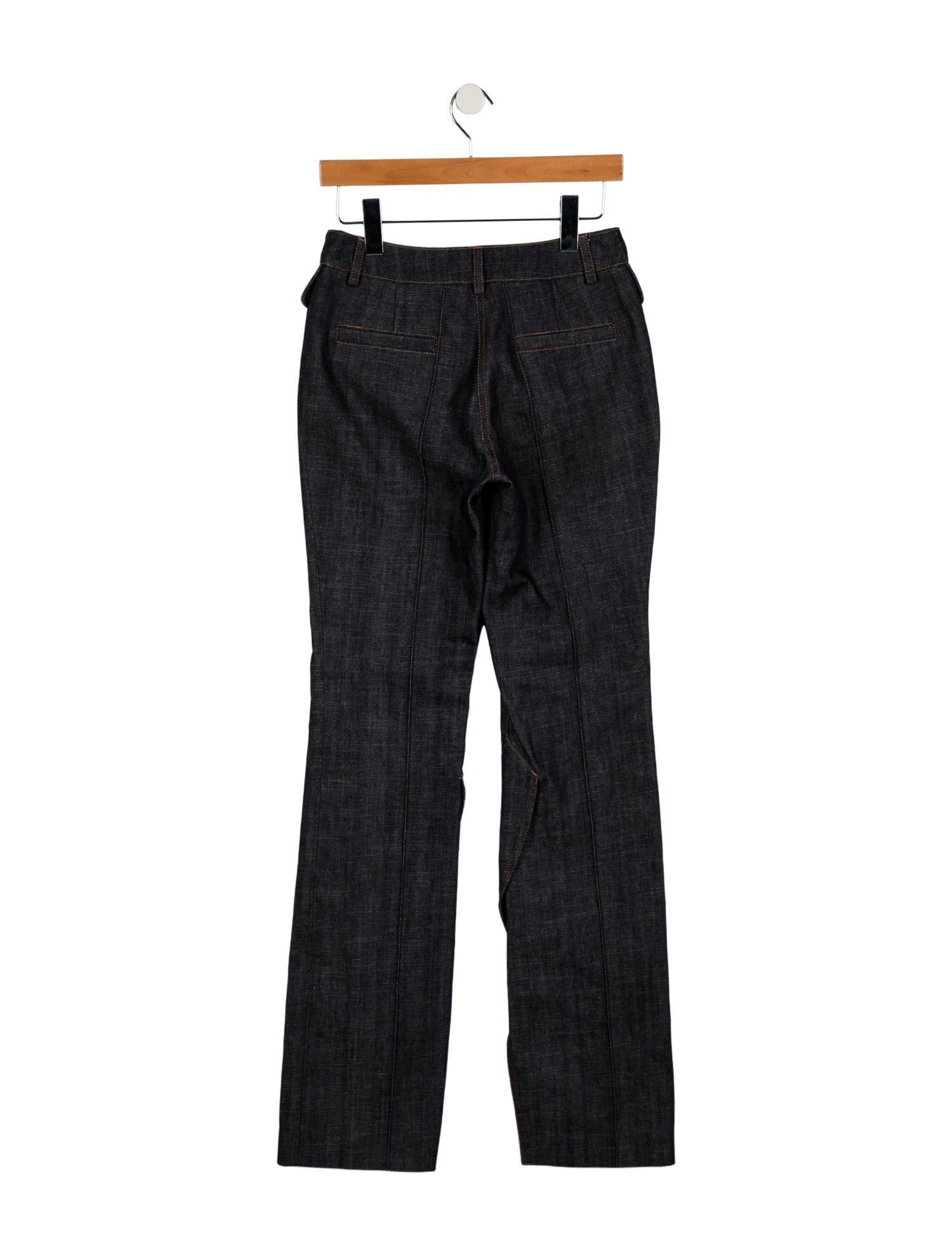 The Mannei Mid-Rise Straight Leg Jeans