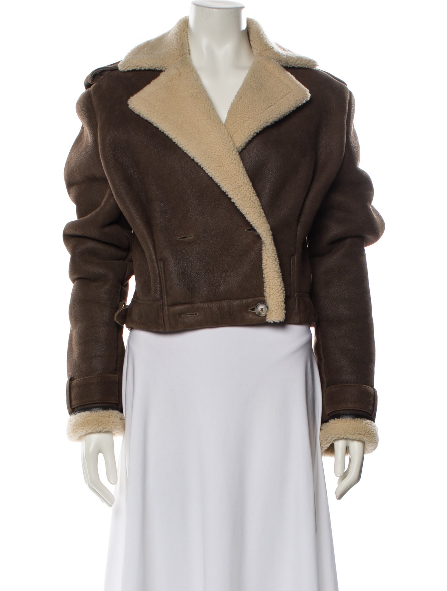 The Mannei Shearling Fur Jacket