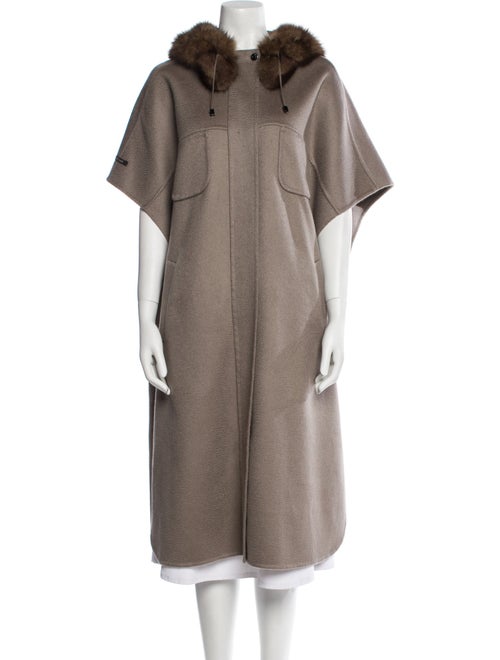 Manzoni 24 Cashmere Fur Coat