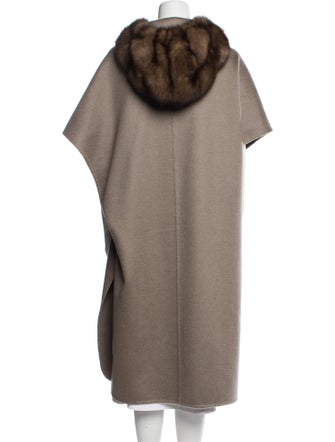 Manzoni 24 Cashmere Fur Coat