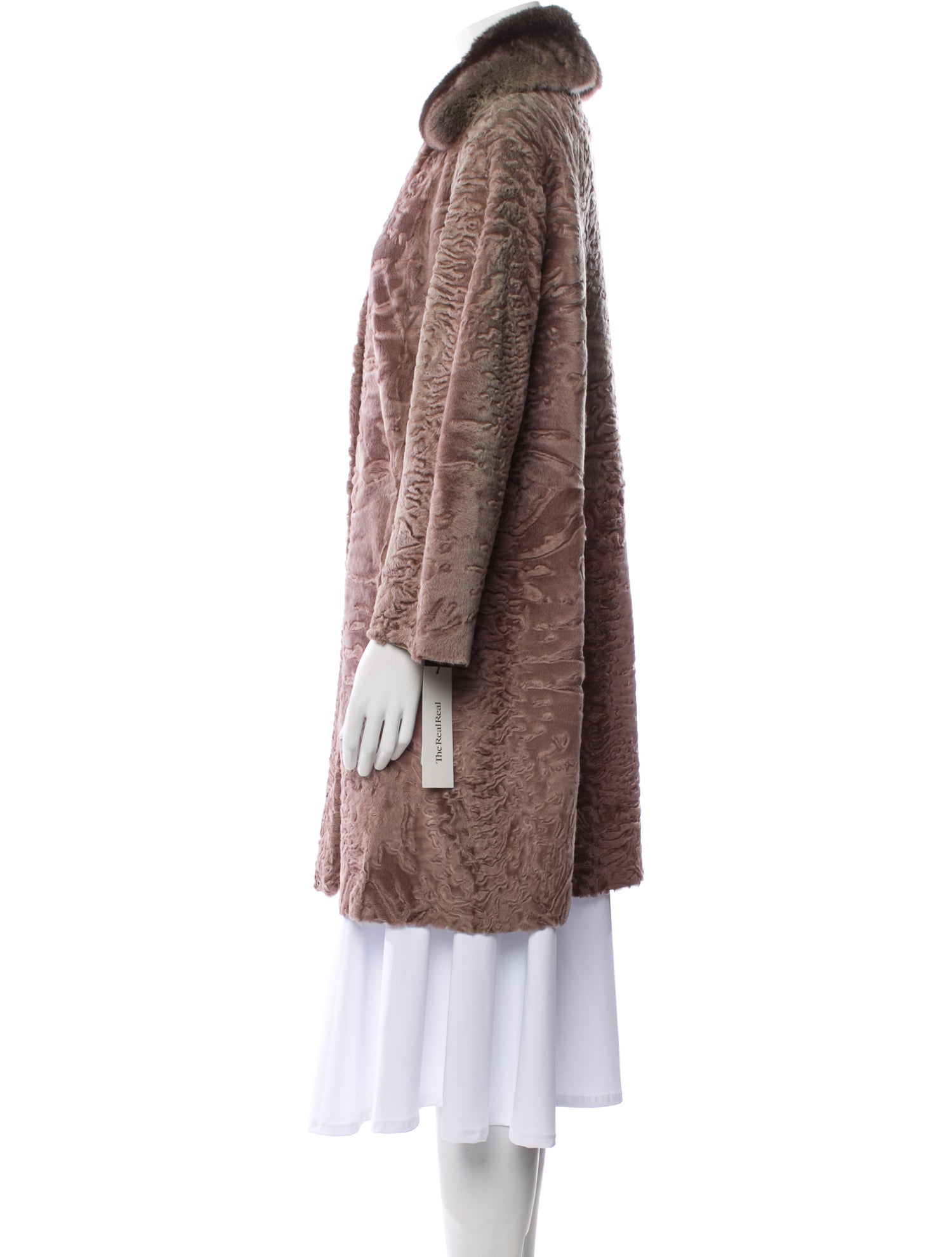 Manzoni 24 Persian Lamb Fur Coat