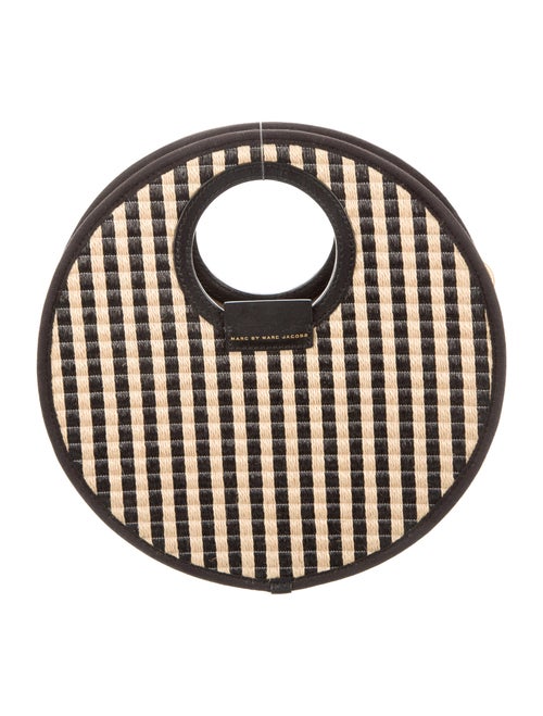 Marc Jacobs Raffia Circle Bag Gold