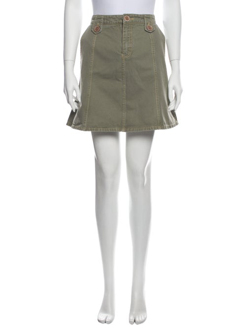 Marc Jacobs Mini Skirt Green