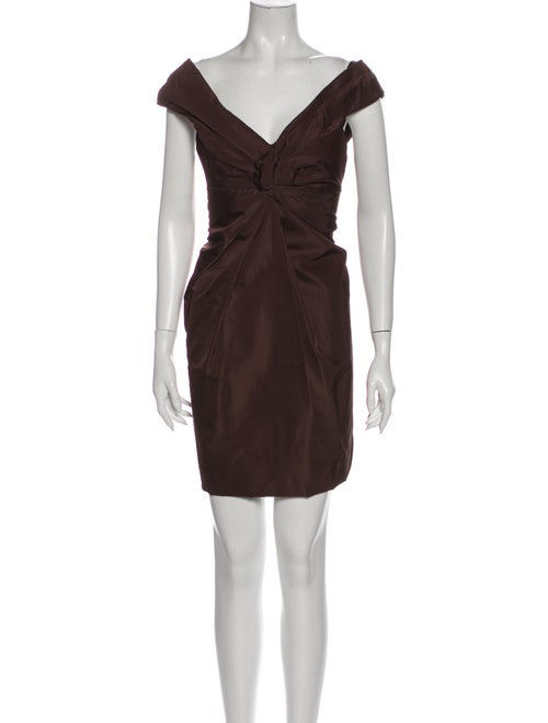 Marc Jacobs Silk Mini Dress w/ Tags Brown