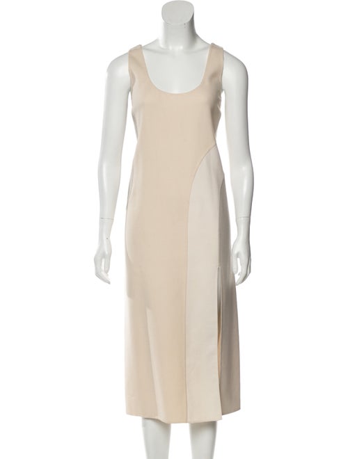 Marc Jacobs Wool Midi Length Dress Wool