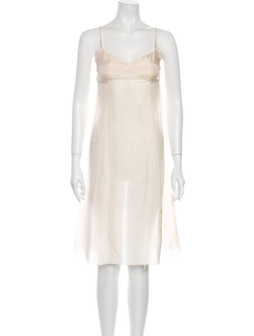 Marc Jacobs V-Neck Knee-Length Dress