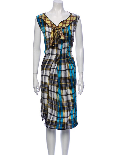 Marc Jacobs Silk Knee-Length Dress