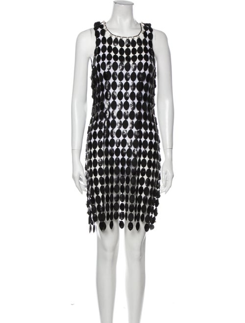 Marc Jacobs Printed Knee-Length Dress Black