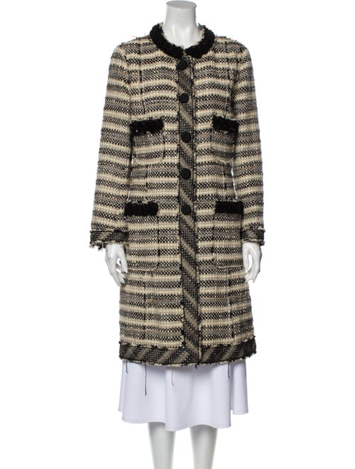 Marc Jacobs Tweed Pattern Coat