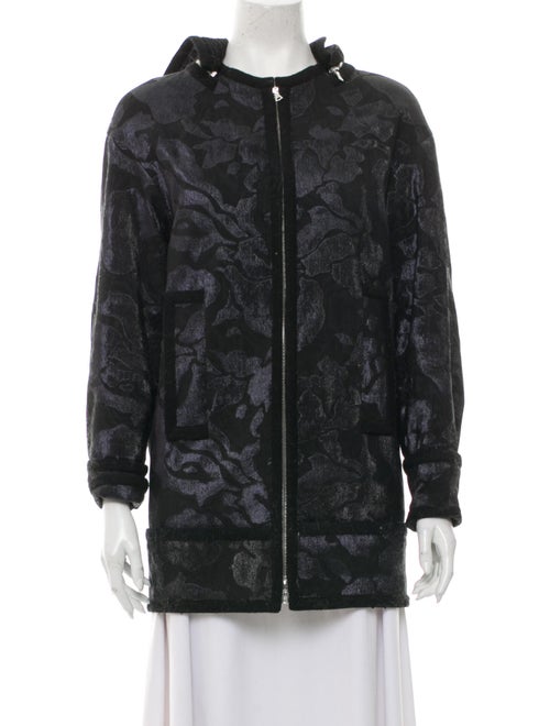Marc Jacobs Printed Coat Blue