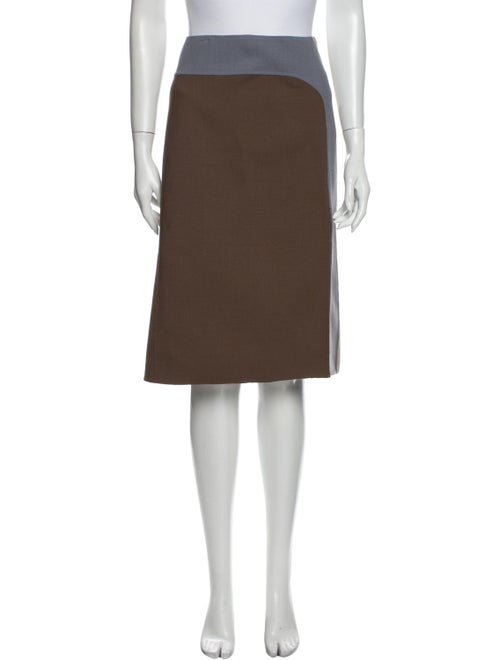 Marc Jacobs Wool Knee-Length Skirt Wool