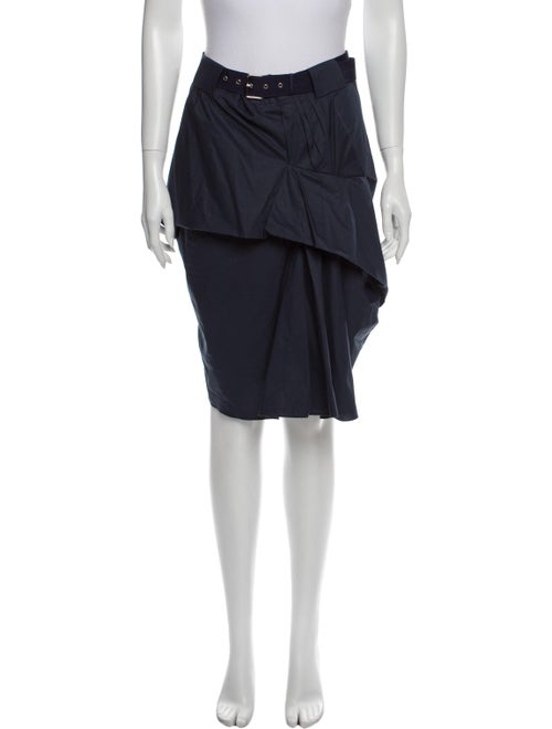 Marc Jacobs Knee-Length Skirt Blue