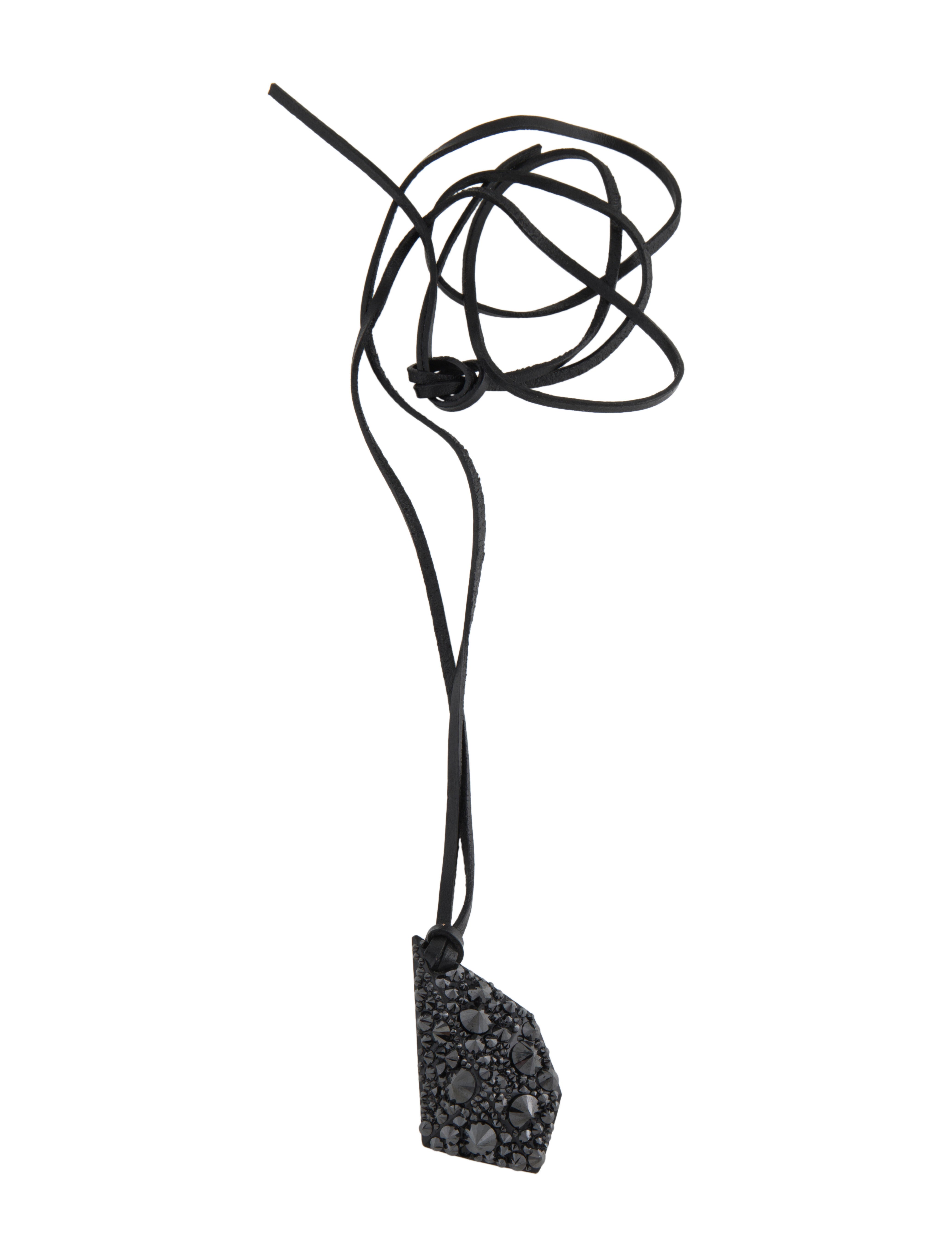 Marc Jacobs Crystal Embellished Bag Charm Black Bag Accessories