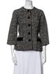 Marc Jacobs Wool Tweed Pattern Evening Jacket