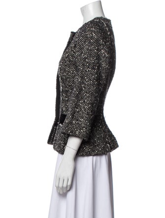 Marc Jacobs Wool Tweed Pattern Evening Jacket