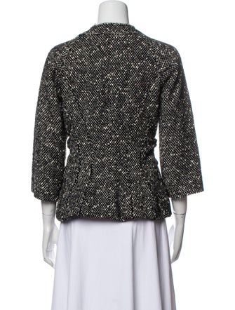 Marc Jacobs Wool Tweed Pattern Evening Jacket