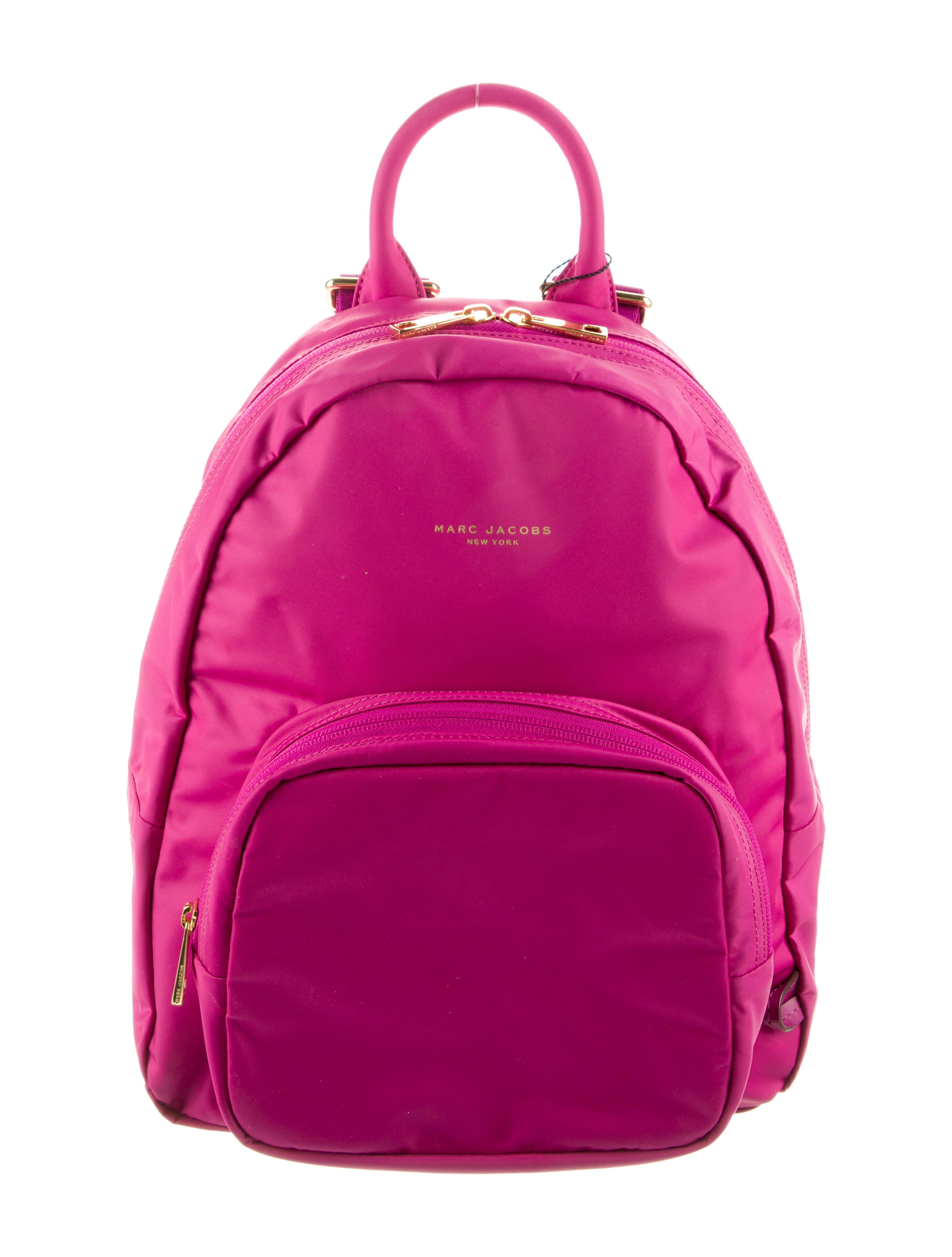 Marc Jacobs Nylon Backpack Bag Purple Backpacks, Handbags MAR154122