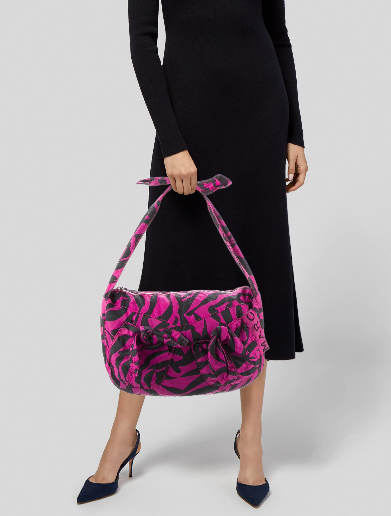 Marc Jacobs Quilted Ginger Wallet On A Chain Pink Shoulder Bags, Handbags MAR45589 The