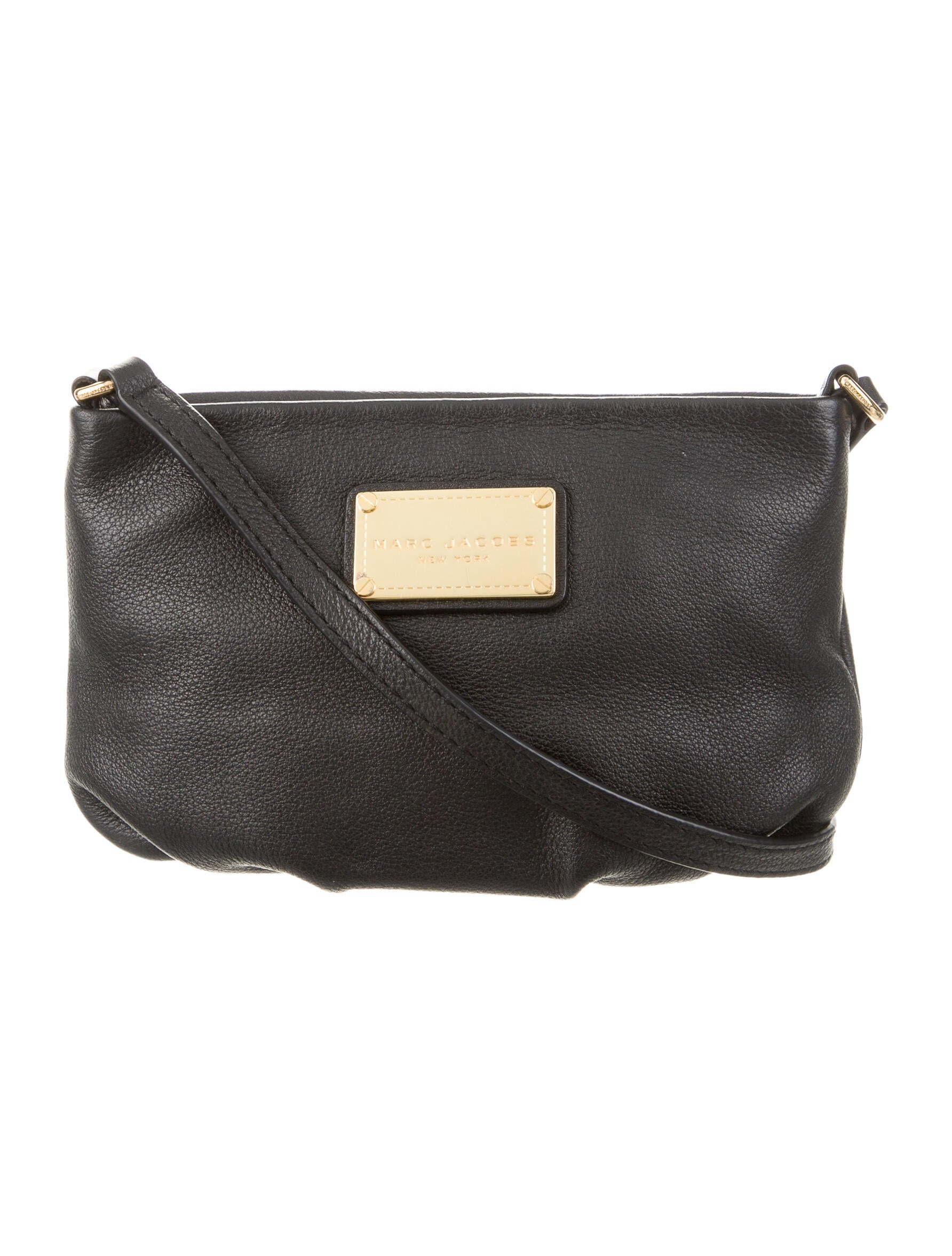 Marc Jacobs Leather Crossbody Bag Black Crossbody Bags, Handbags