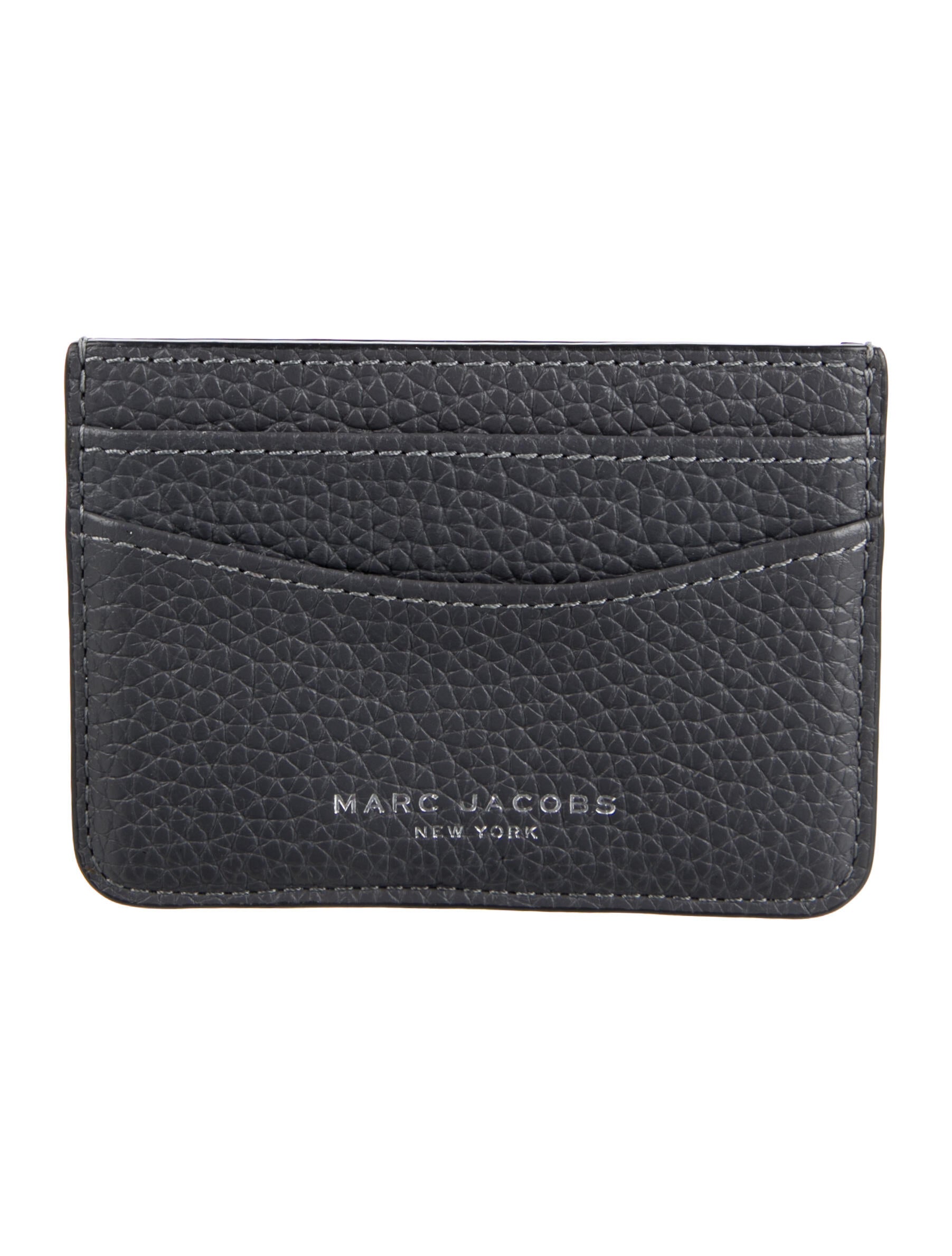 Marc Jacobs Patent Leather Card Holder Black Wallets, Accessories