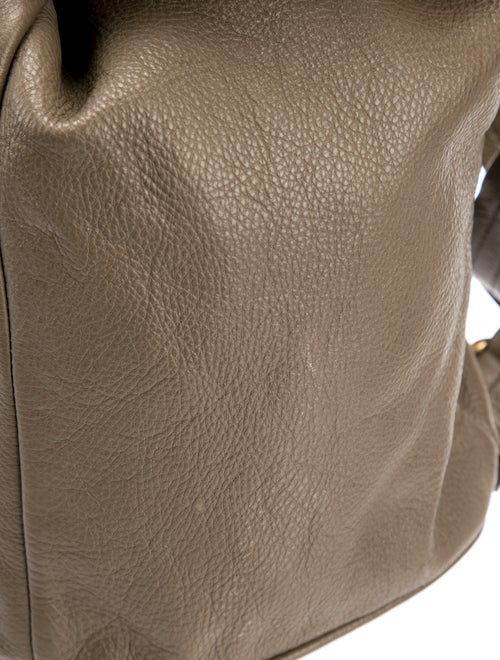 Marc Jacobs Solid Pebbled Leather Backpack
