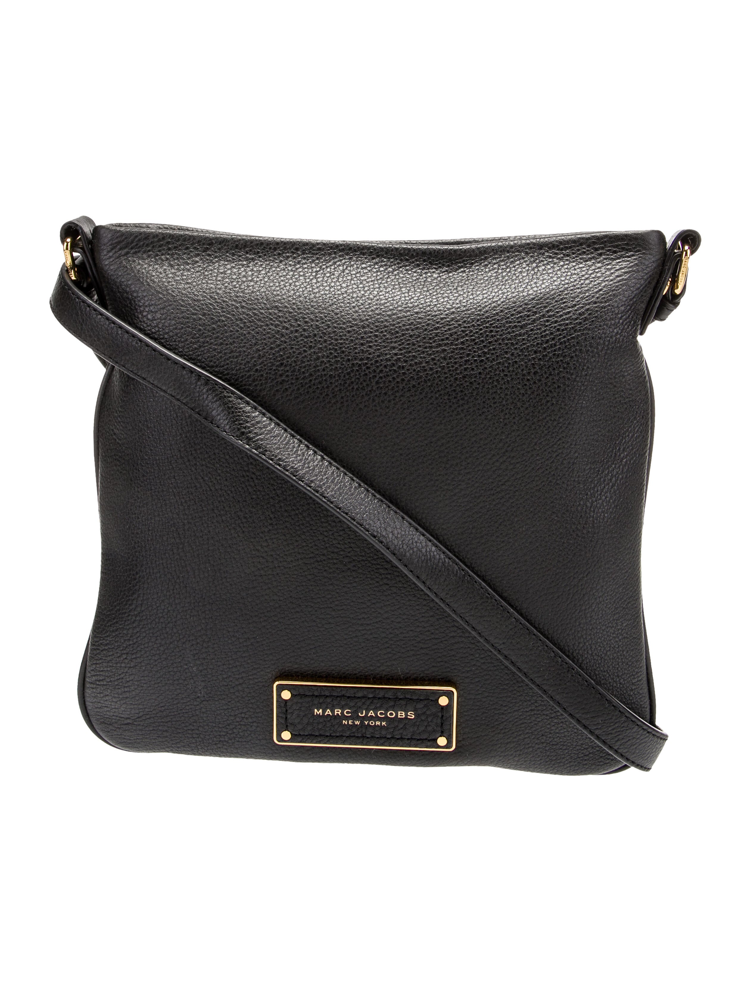 Marc Jacobs Leather Crossbody Bag Black Crossbody Bags, Handbags MAR175946 The RealReal