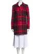 Marc Jacobs Plaid Print Coat