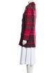 Marc Jacobs Plaid Print Coat