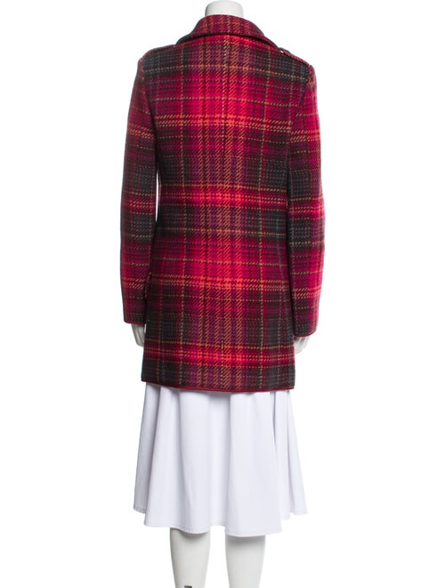 Marc Jacobs Plaid Print Coat