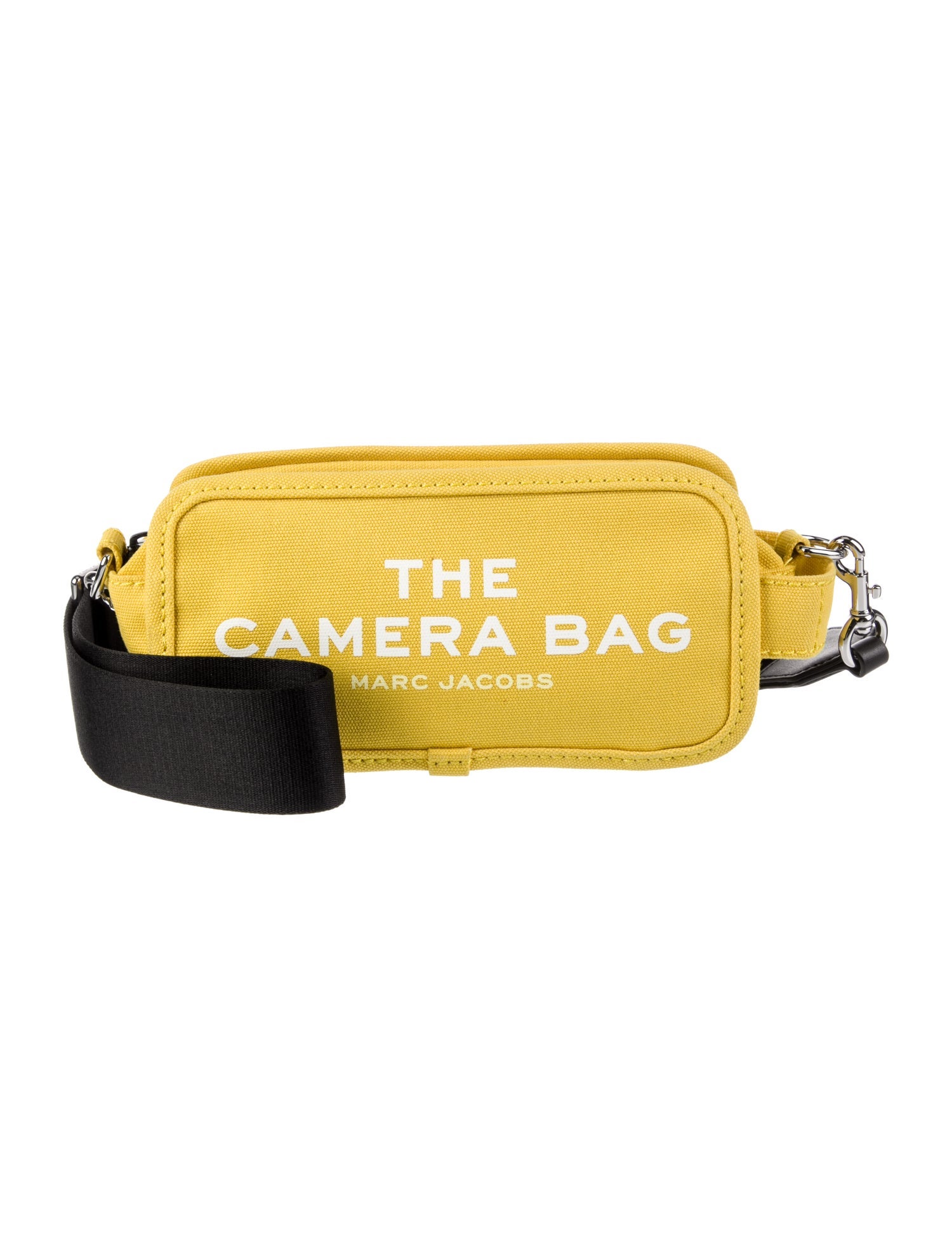 Marc Jacobs Coated Canvas Crossbody Bag Yellow Crossbody Bags