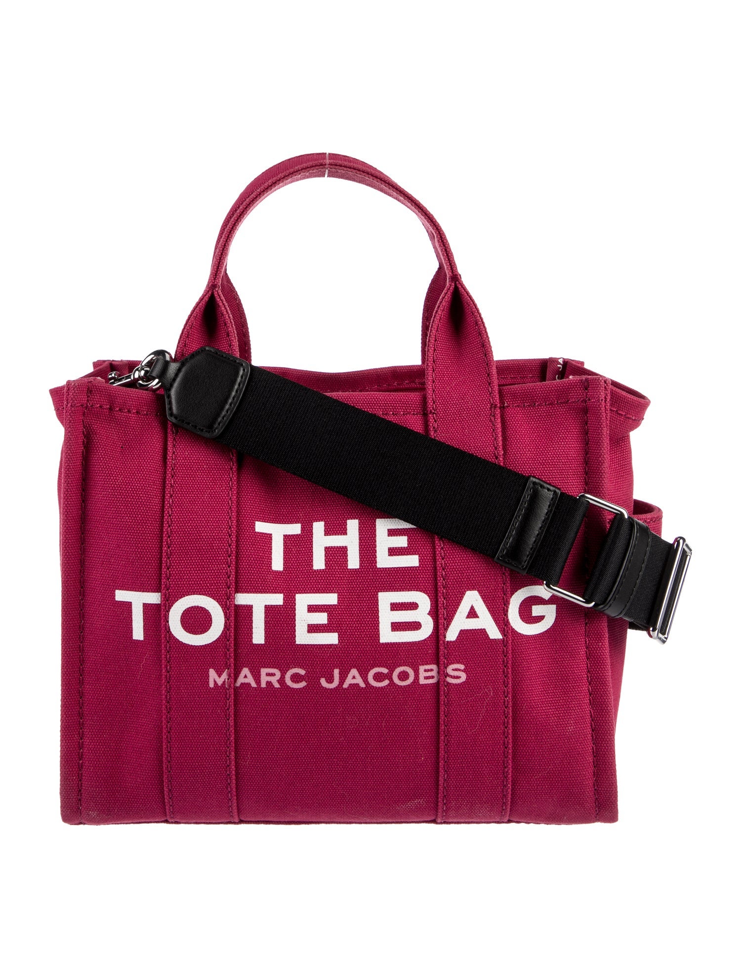 Marc Jacobs Canvas Tote Bag Pink Totes, Handbags MAR180941 The