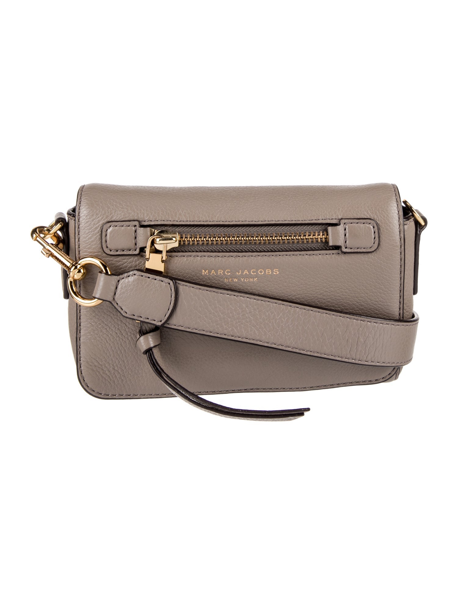 Marc Jacobs Leather Solid Crossbody Bag Neutrals Crossbody Bags