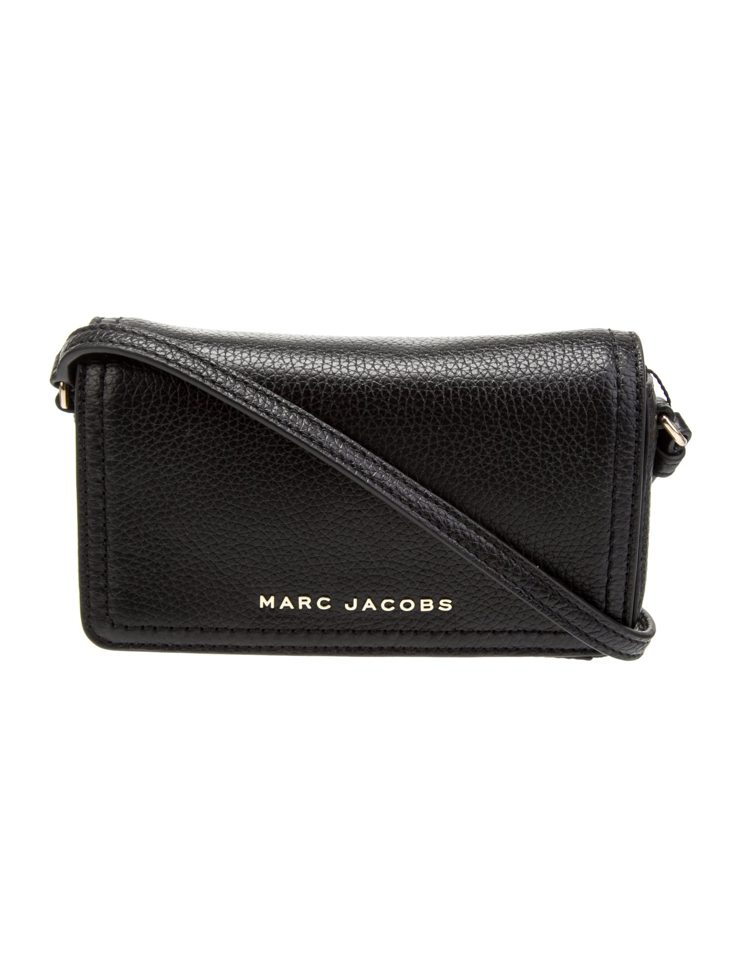 Marc Jacobs Leather Crossbody Bag w/ Tags Black Crossbody Bags