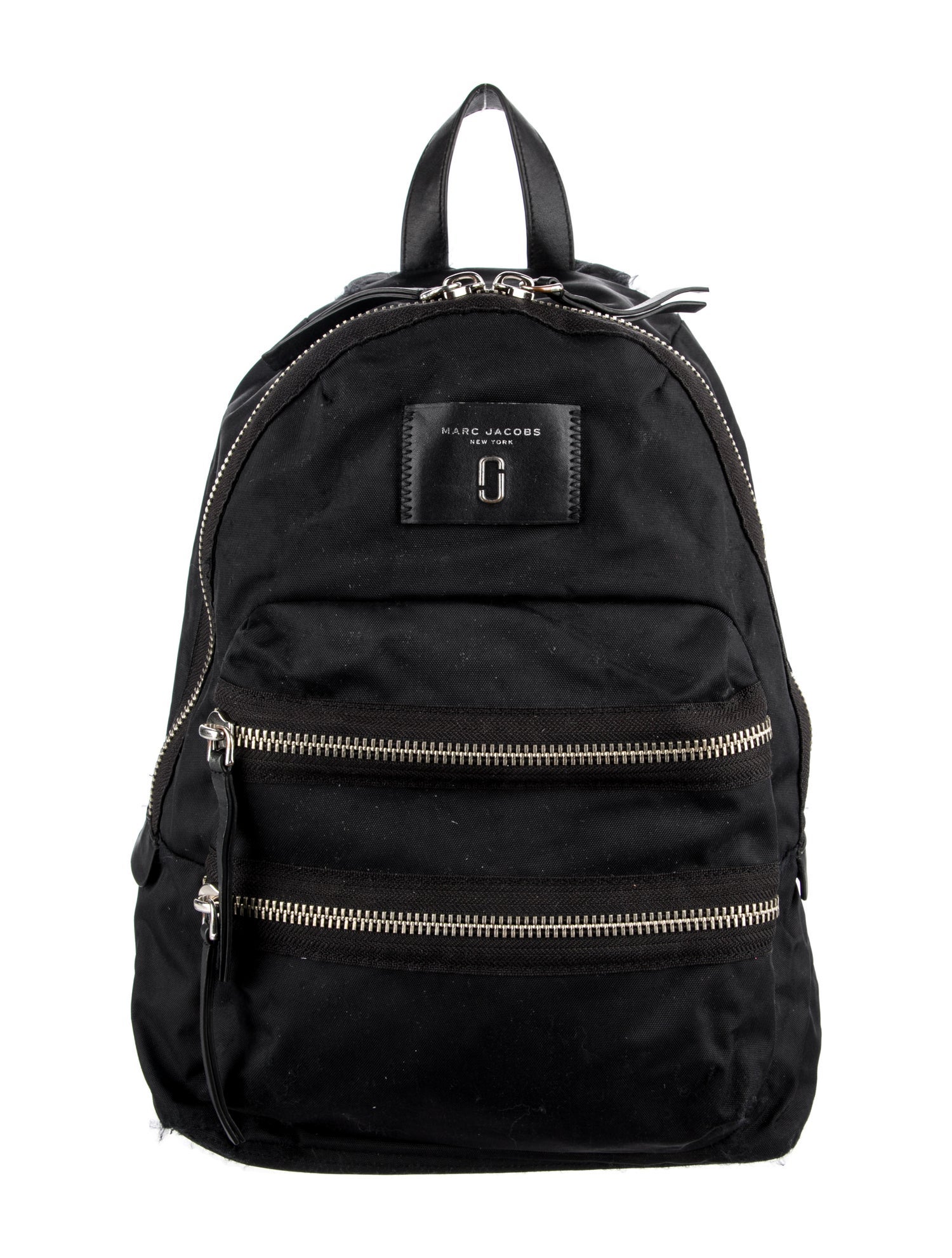 Marc Jacobs Mesh Backpack - Black Backpacks, Handbags - MAR192571 