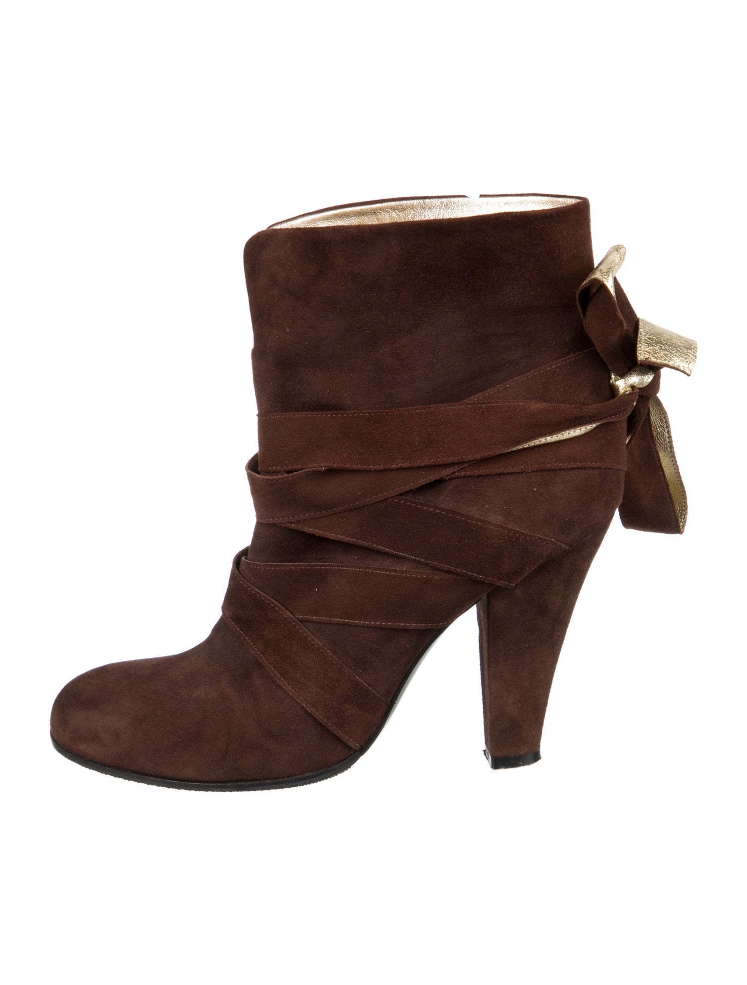 Marc Jacobs Suede Lace-Up Boots