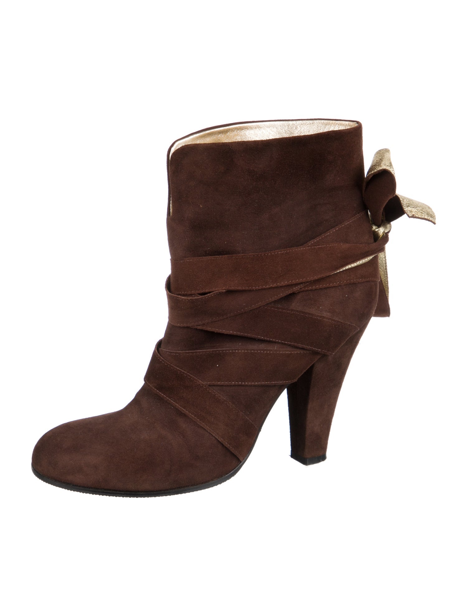 Marc Jacobs Suede Lace-Up Boots