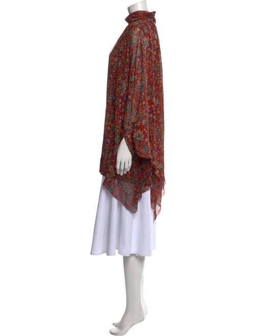Marc Jacobs Silk Floral Print Tunic