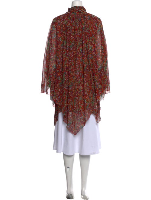 Marc Jacobs Silk Floral Print Tunic