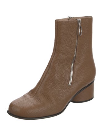 Marc Jacobs Leather Combat Boots