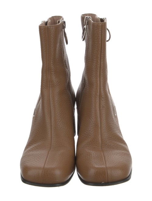 Marc Jacobs Leather Combat Boots