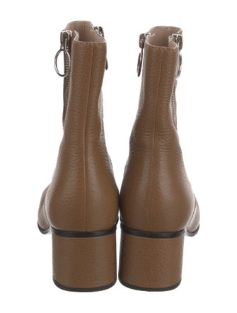 Marc Jacobs Leather Combat Boots