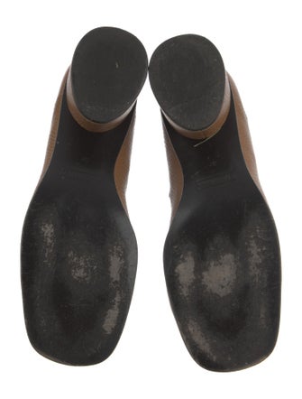 Marc Jacobs Leather Combat Boots