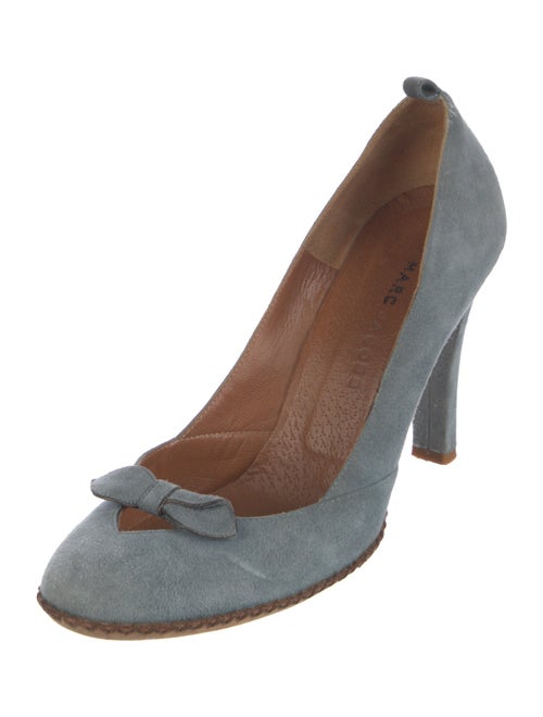 Marc Jacobs Suede Printed Pumps