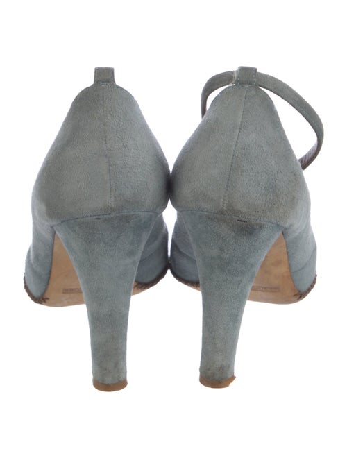 Marc Jacobs Suede Printed Pumps