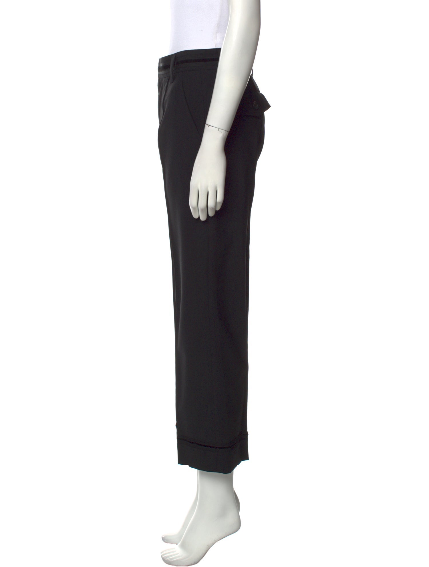 Marc Jacobs Wool Straight Leg Pants